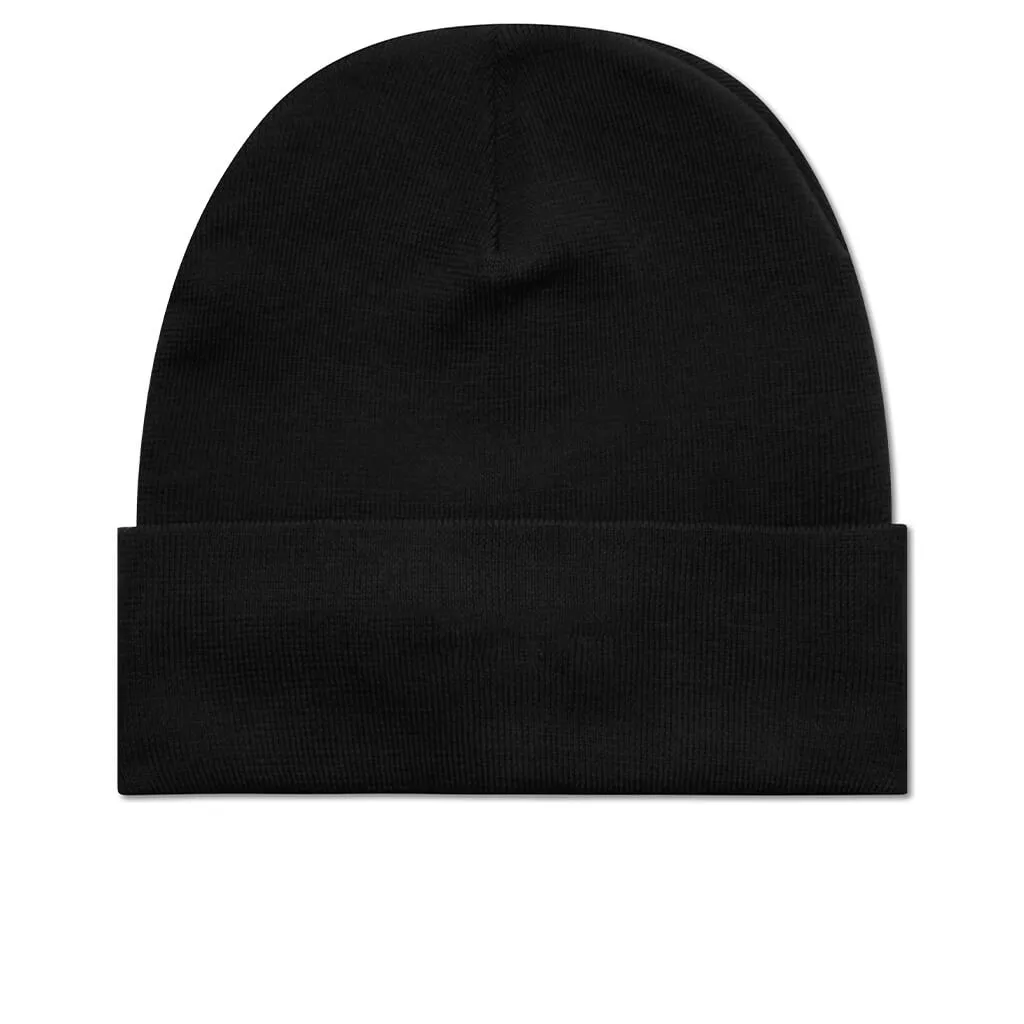 Classic Logo Beanie - Black/White